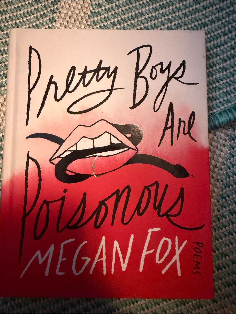 Pretty Boys Are Poisonous - Red Book Cover - Hardback